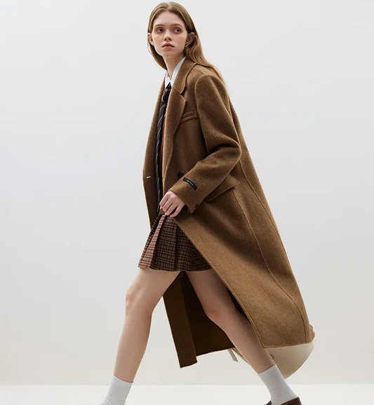 SHANDY Long  Woolen Coat